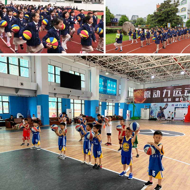 Factory wholesale children's basketball kindergarten baby primary school students for beginners 3-4-5-6-7 rubber ball basketball