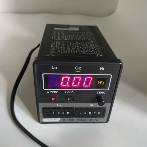 Fukuda Fukuda, Dg-960 Pressure Gauge, Gas Leakage Detection, Physical