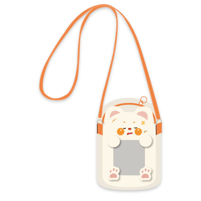 Plush Pain Relief Bag with Limited Edition Pomelo Snack, Sweetheart Bear Series, Handmade DIY Pain Relief Bag Crossbody Backpack