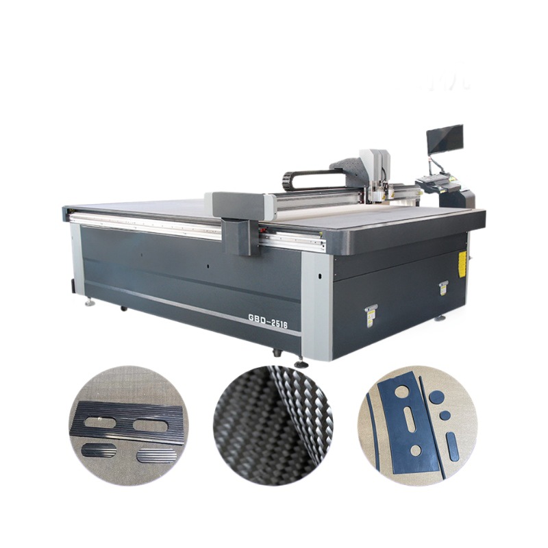 Carbon Fiber Vibrating Knife Cutting Machine High Precision Vibrating Knife Cutting Machine Smooth Face Without Burr