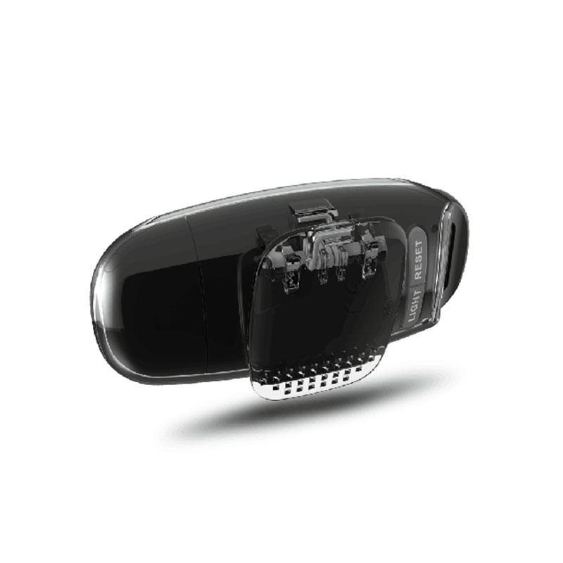 3D single-function backlight pedometer single pedometer simple operation back clip lanyard backlight pedometer