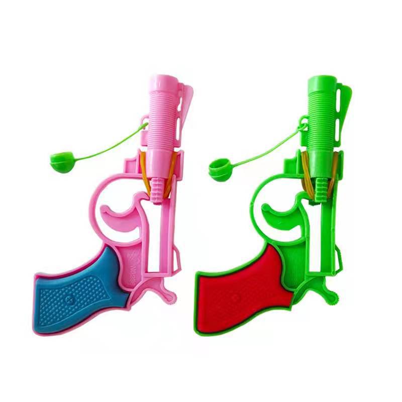 80 nostalgic toy small pistol pop gun big east gun classic nostalgic toy gun rubber band pull gun hot sale