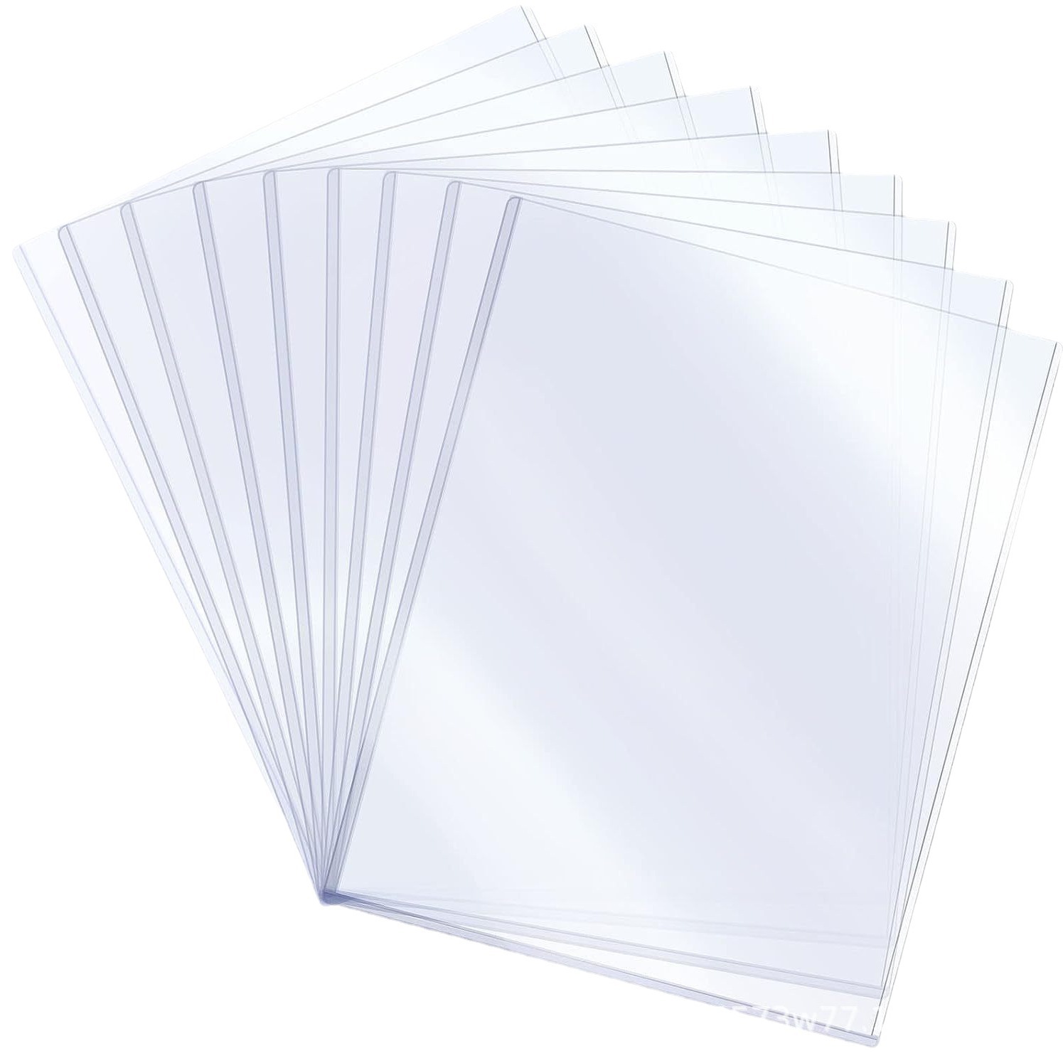 Customized Transparent Hard Rubber Sleeve Storage Card Sleeve Shelf Brand Warehouse Sign Workshop Sign Punching and Glue