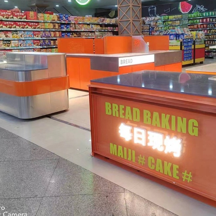 Дизайн и декор пекарни и магазина напитков в Ханчжоу, дизайн витрины, отделка и строительство