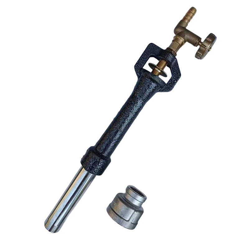 Stainless Steel High Temperature Resistant Burner Rotary Controller Melting Gold Silver Musketeer Melting Furnace Flamethrower Tool