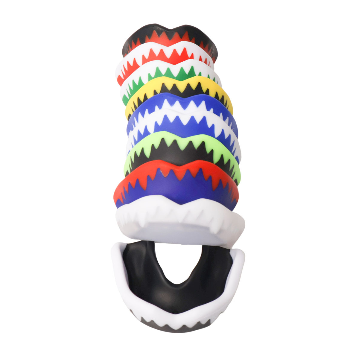 Shark Fighting Teeth Mat Brackets Taekwondo Skating Basketball Boxing Sports Tooth Mat Playing Sports Basketball Wholesale