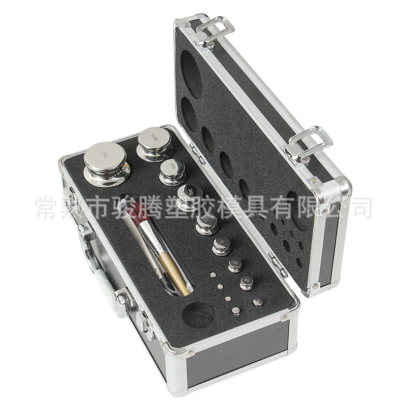 French Code Electroplated Stainless Steel Weight Set 1G-1Kg Precision Standard Weights for Electronic Scales and Laboratory Balances