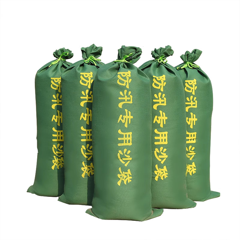 Ready Supply of Thickeneded Polyester Canvas Flood Prevention Special Sandbags Property Fire Blocking Water Sandbags Water-Absorbing Expansion Bags