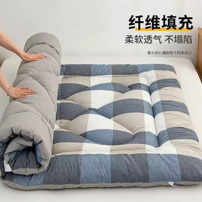 Мягкий матрас из волокна, утолщенный матрас, складной матрас для односпального студенческого общежития