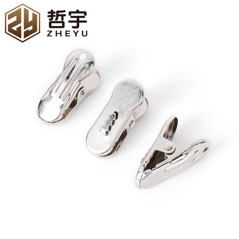 Metal Crocodile Clip, Id Card Holder, Hardware Bb Machine Clip, Hanging Curtain Clip, Business Card Badge Clip