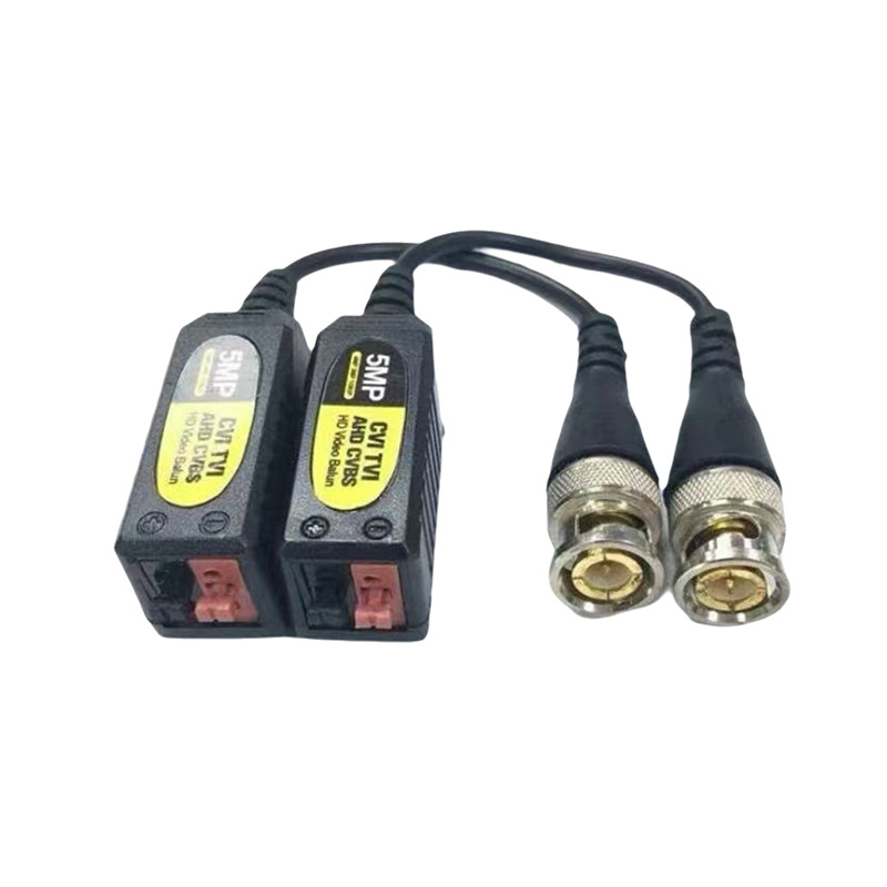 Surveillance Twisted Pair Transmitter 5 Million Ahd Cvi Tvi 5Mp Video Transmitter Balun Anti-Interference