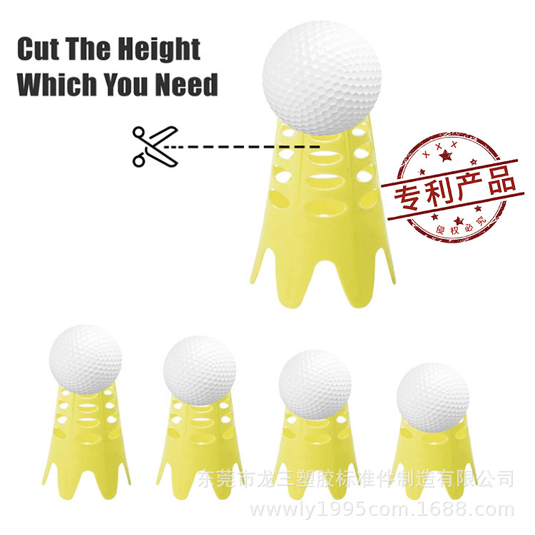 Factory Direct Sales Reusable Lightweight and Convenient Plastic Golf Seat Resistance-Free Golf Spikes