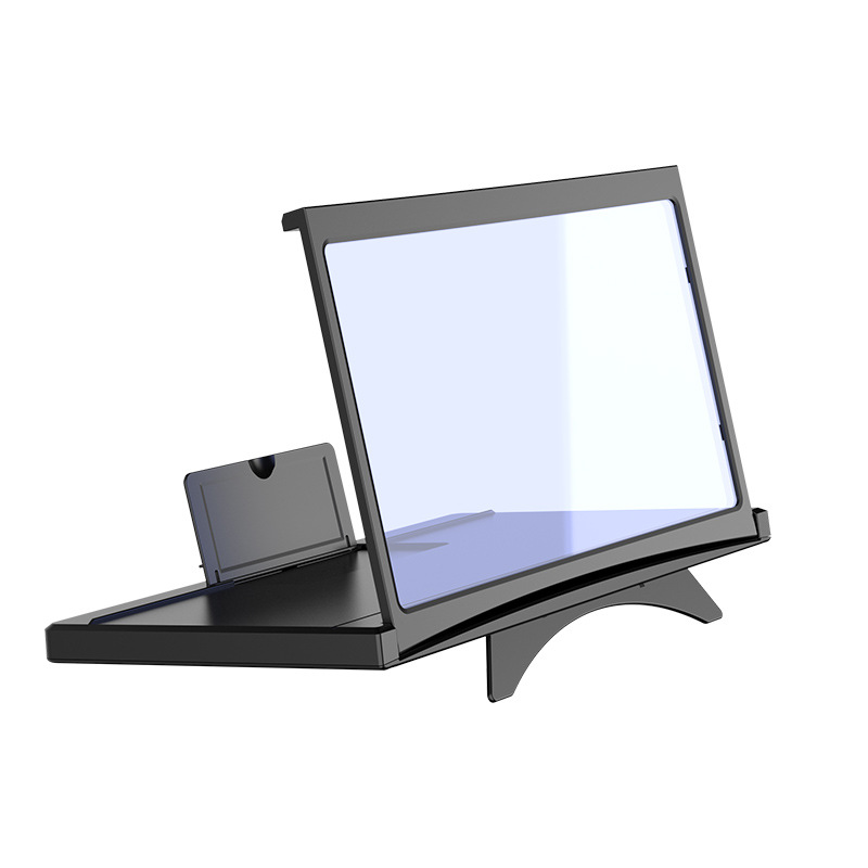 Pull-out mobile phone screen amplifier 12 inch 3D mobile phone magnifying glass L18 HD anti-blue light mobile phone amplifier