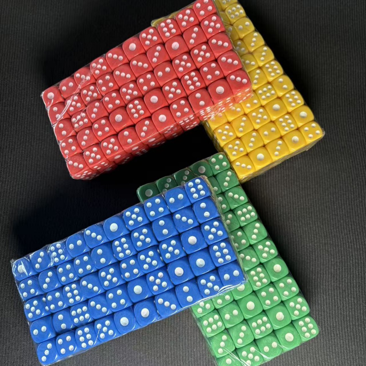 Красные, желтые, синие, зеленые 14мм округлые белые точки большие 1 Маджонг соответствие игра развлечение KTV клуб акриловые кости индивидуализация