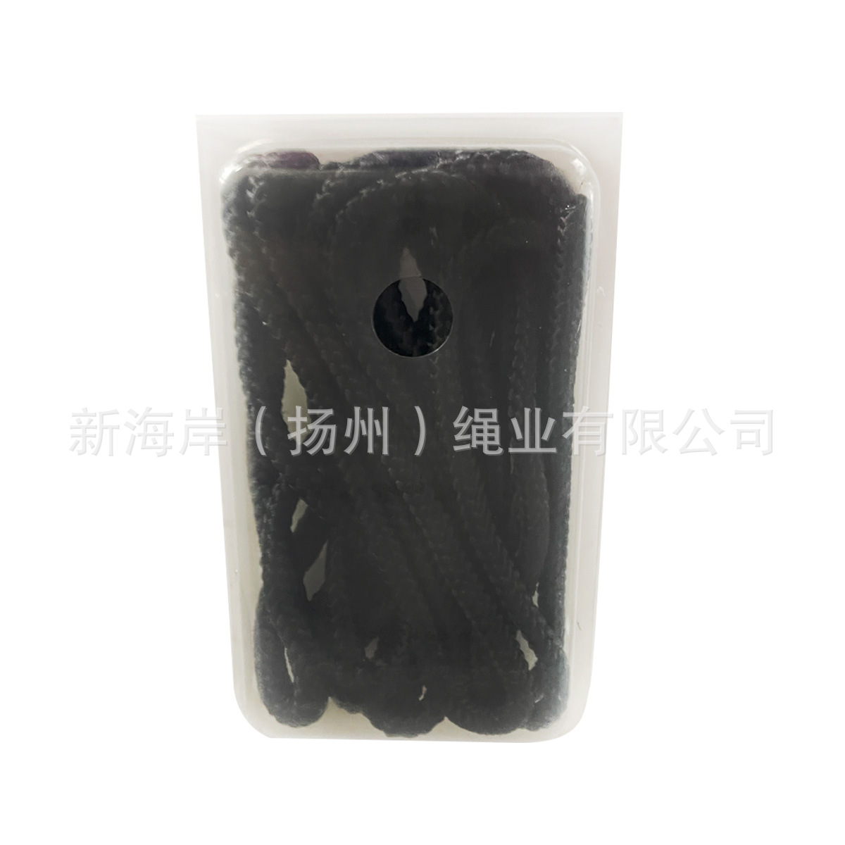 Supermarket Cross-Border Marine Cable Black Double Braided Nylon Code Headband Dock Line 3/8Inch*15Ft