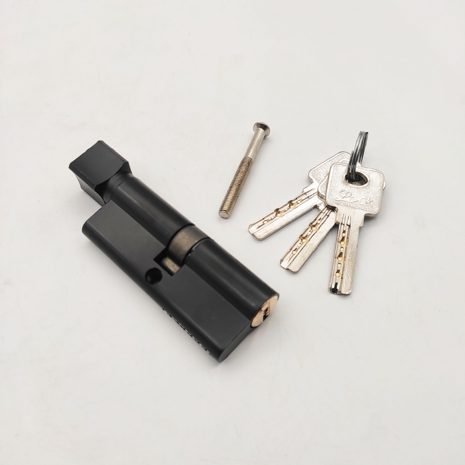 Interior Door Lock Cylinder, Inner Door Lock Cylinder, Pure Copper Small 70 Lock Cylinder, Wooden Door Lock Cylinder, Lock Cylinder for Bedroom Door