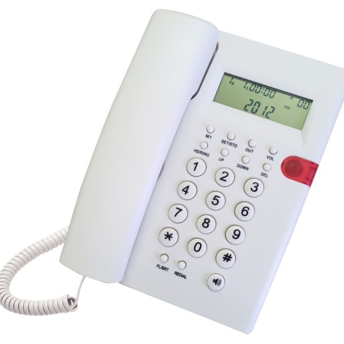 English Foreign Trade Telephone Hotel Telephone Landline Business Hotel Room Caller Id Telephone Battery-Free