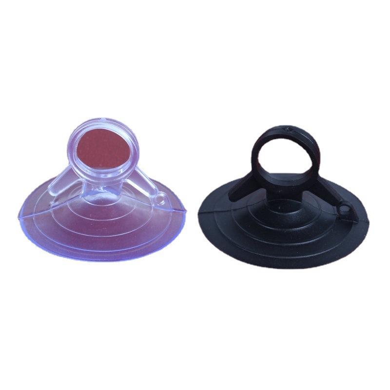 45mm sun shield suction cup pvc transparent suction cup high temperature resistant black dovetail car sun shield glass suction cup
