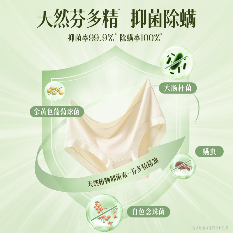 Jiwu Intimates Antibacterial Laundry Detergent, Special Cleaning Liquid for Washing Intimates, Girls' Yellowing and Blood Stain Removal, Antibacterial and Mite Removal Genuine Product