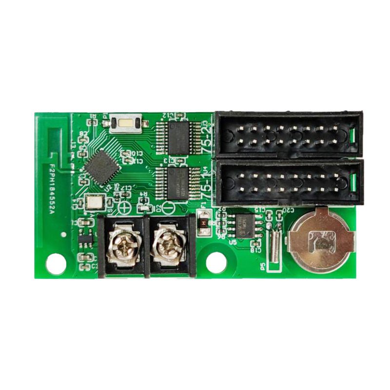 Wuzhou Optoelectronics Ruihexin Wireless WiFi Door Head Full Color Card LED Advertising Display Mobile Phone Change Word Control Card