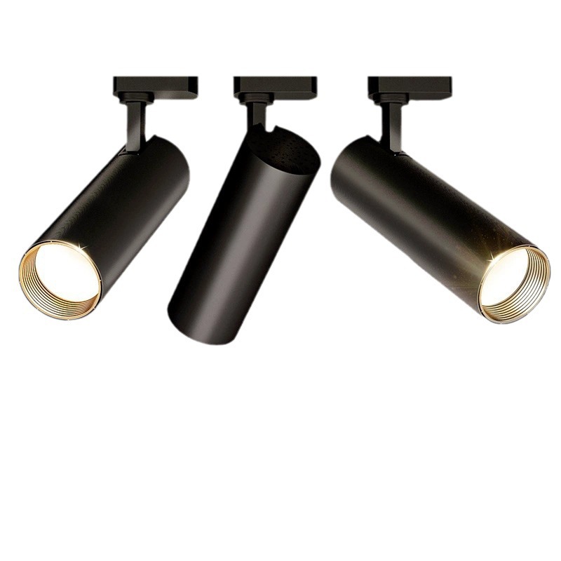 Track light led spotlight clothing store cob commercial ceiling open-mounted rail strip household women's clothing supermarket ceiling