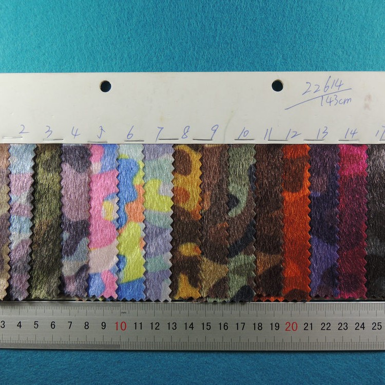 Imitation Horse Hair Camouflage Zebra Pattern Cow Pattern Single-Sided Hair Transplant Bright Cow Hair Animal Print Shoes Boots Handbag Material