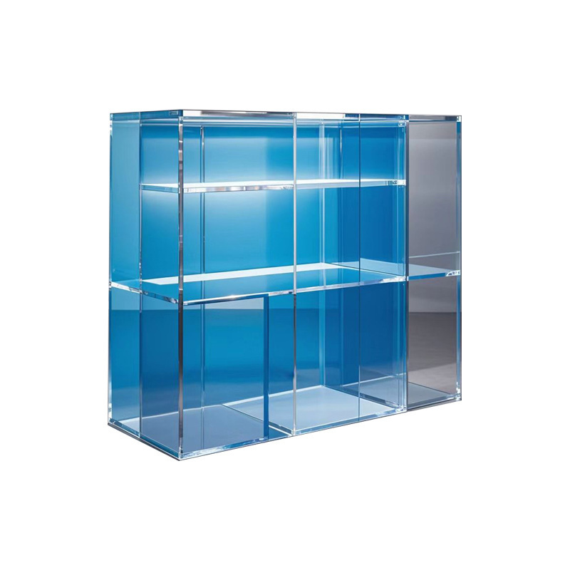 Manufacturer Customized Acrylic Transparent Display Cabinet Clothing Bag Display Cabinet Watch Sample Display Stand