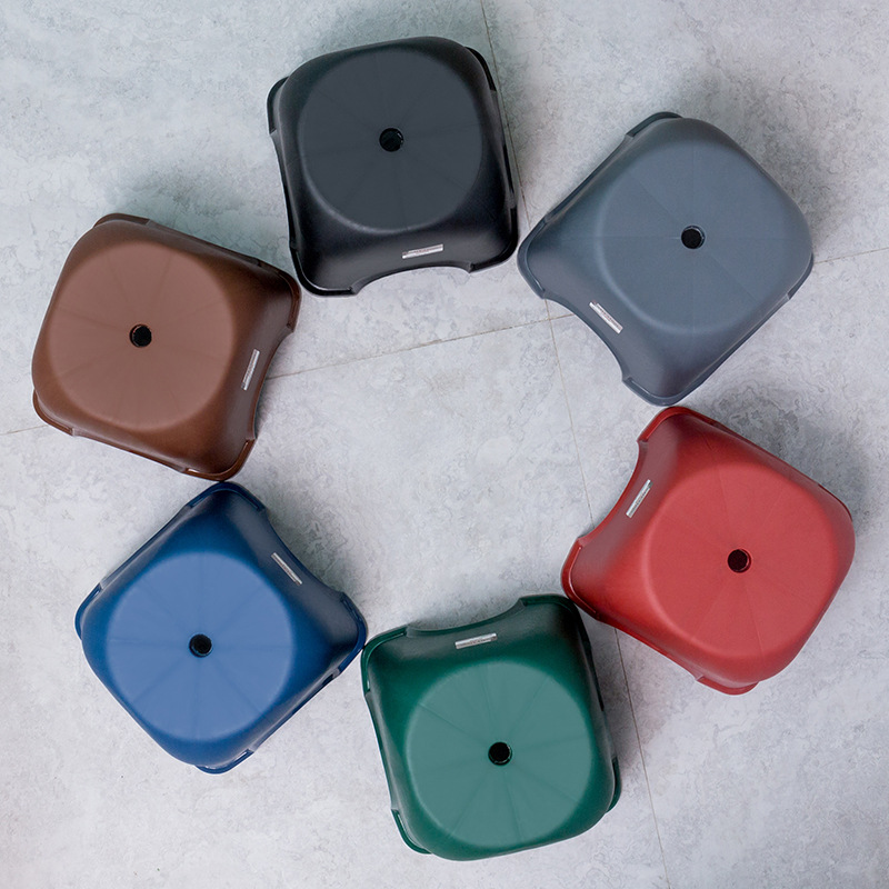 Household adult low stool small bench children's plastic small stool bathroom bath stool row stool shoe stool wholesale