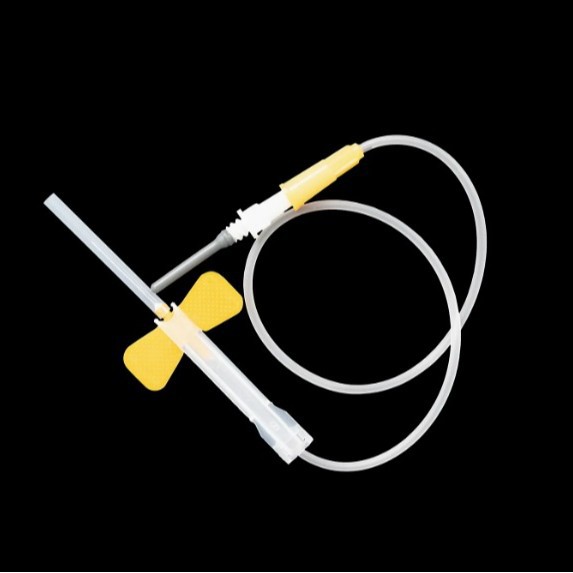 Factory Export Foreign Trade Blood Collection Tube Compatible Blood Collection Needle 23g Disposable Venous Safety Butterfly Blood Collection Needle