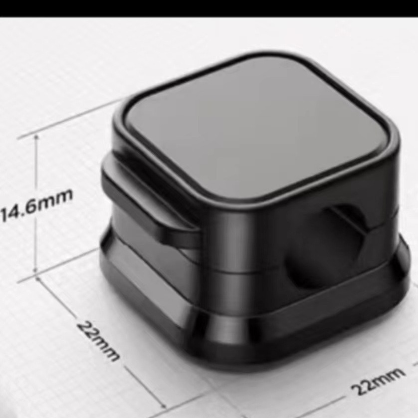 Magnetic cable organizer desktop wall-mounted mobile phone data cable charging storage holder cable buckle plug hook