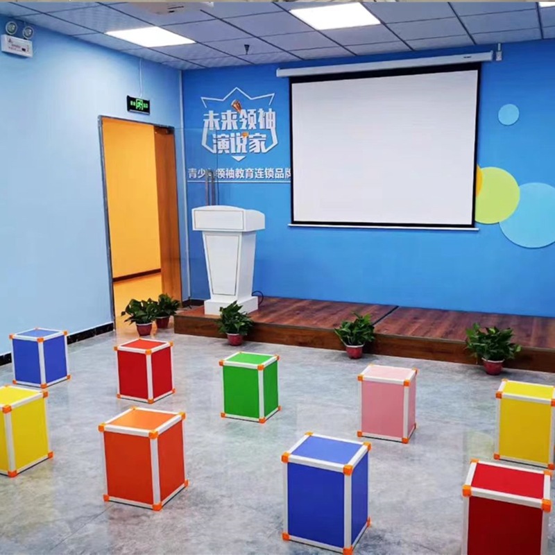 Music Stool, Building Block Stool, Chorus Stool, Hexahedral Stool, Special Stool for Music Classroom, Multifunctional Music Stool