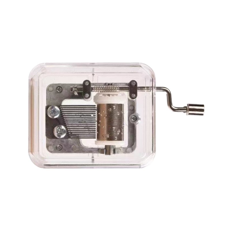 Bird's Poetry Hand-Cranked Music Box Mini Music Box Happy Birthday Song Creative Birthday Gift Toys for Boys and Girls