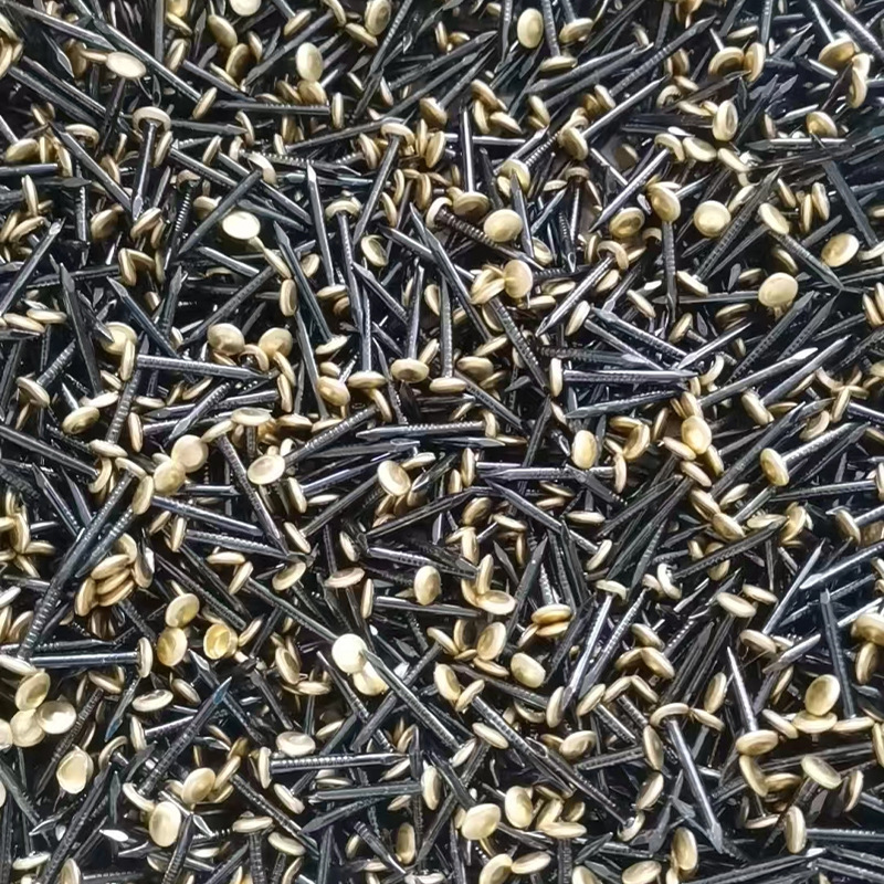 New Copper-Coated Nails, No. 55, Medium Carbon Steel, Various Specifications, Steel Nails That Are Not Easily Corroded, Commonly Used in Construction and Home Improvement