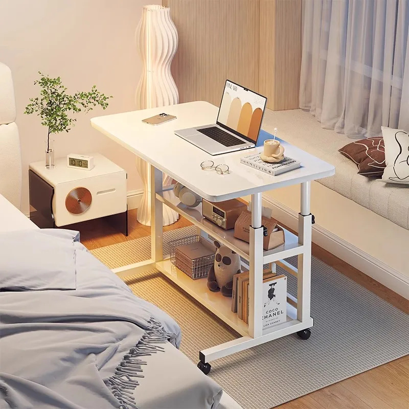 Bedside Table Movable Lifting Table Bedroom Home Dormitory Simple Desk Student Dormitory Desk Lazy Computer Desk