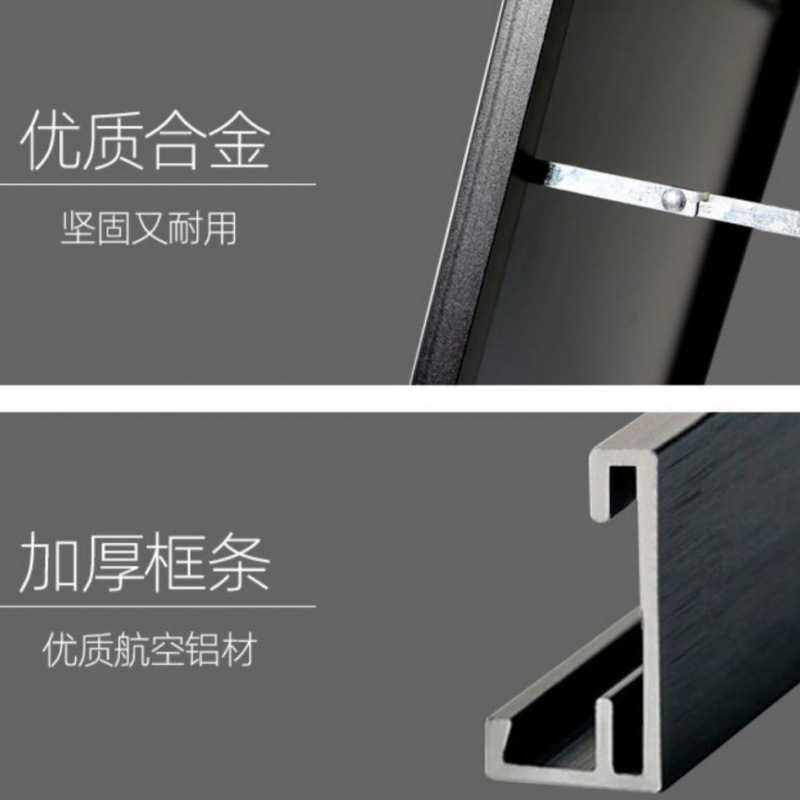 Full-Length Mirror, Home Floor-To-Ceiling Mirror, Wall-Mounted Dressing Mirror, Girls' Bedroom Makeup, Internet Celebrity Wall-Mounted Stereo Fitting Mirror