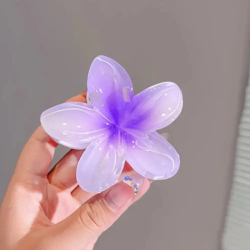 Europe and the United States cross-border egg flower clip holiday hot side hair clip back head plate shark clip hair accessories wholesale