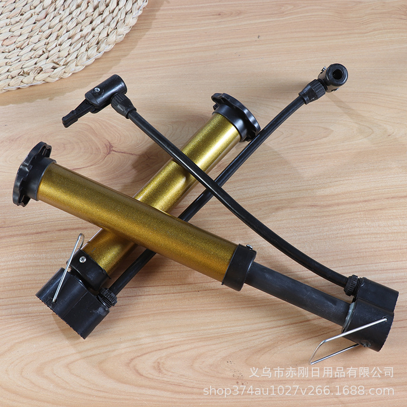 Supply mini portable high-pressure bicycle pump small basketball pump 2 yuan store stall supply