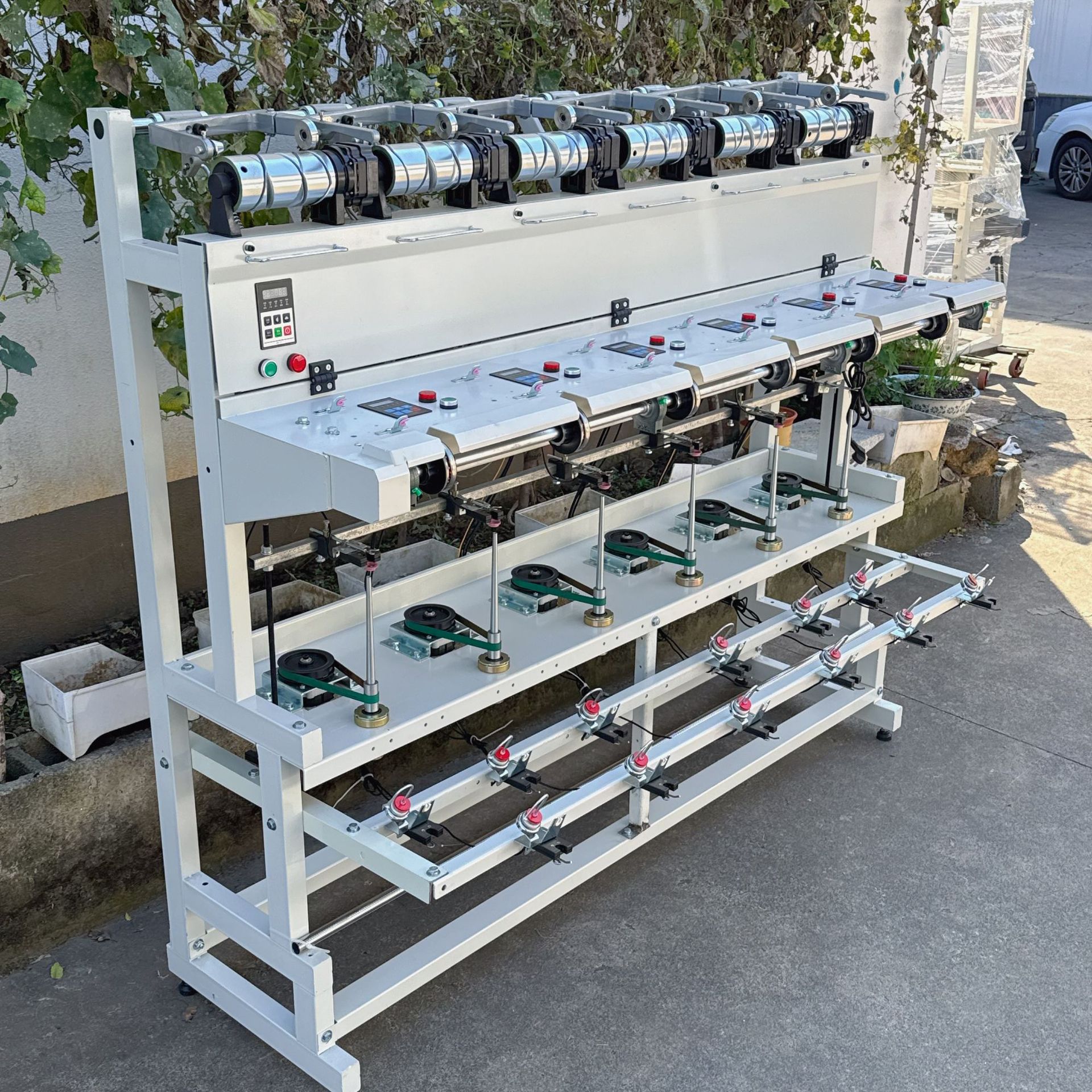 Woolen Spinning Mill Single Spindle Single Control Covered Yarn Machine, High-Speed Covered Parallel Machine and Twisting Machine, Stable and Efficient