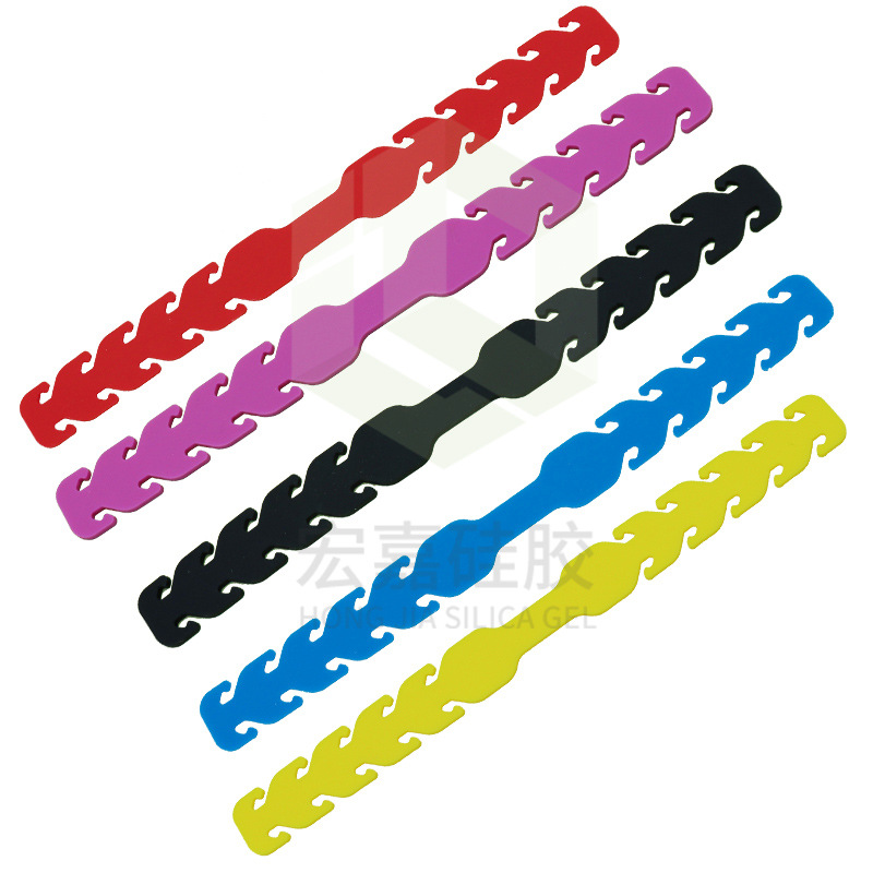 Silicone Buckle Ear Strap Anti-Ear-Pinch Mask Extension Cord Adjustable Fixed Ear Protector Ear Buckle Pressure-Reducing Ear Strap