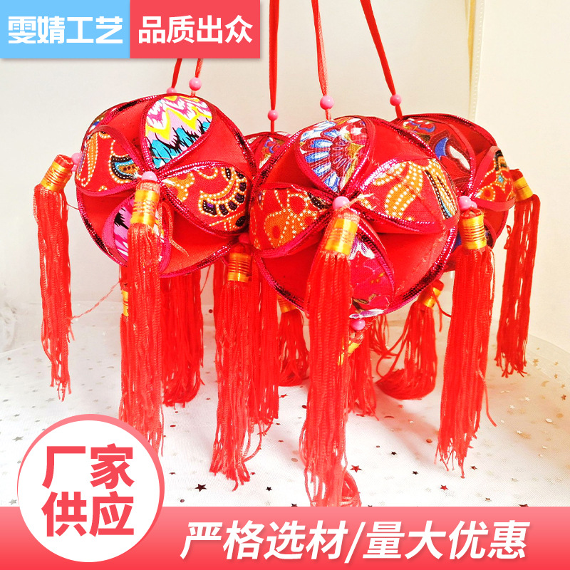 Guangxi Zhuang Ethnic Hydrangea March 3 Zhuang Hydrangea auspicious pendant flower cloth Hydrangea crafts wholesale