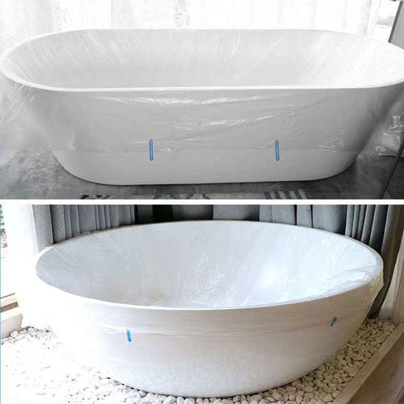 Disposable Bath film thickened extra large hot spring pool double bathtub bath bag plastic bath film Private soup bath pool cover