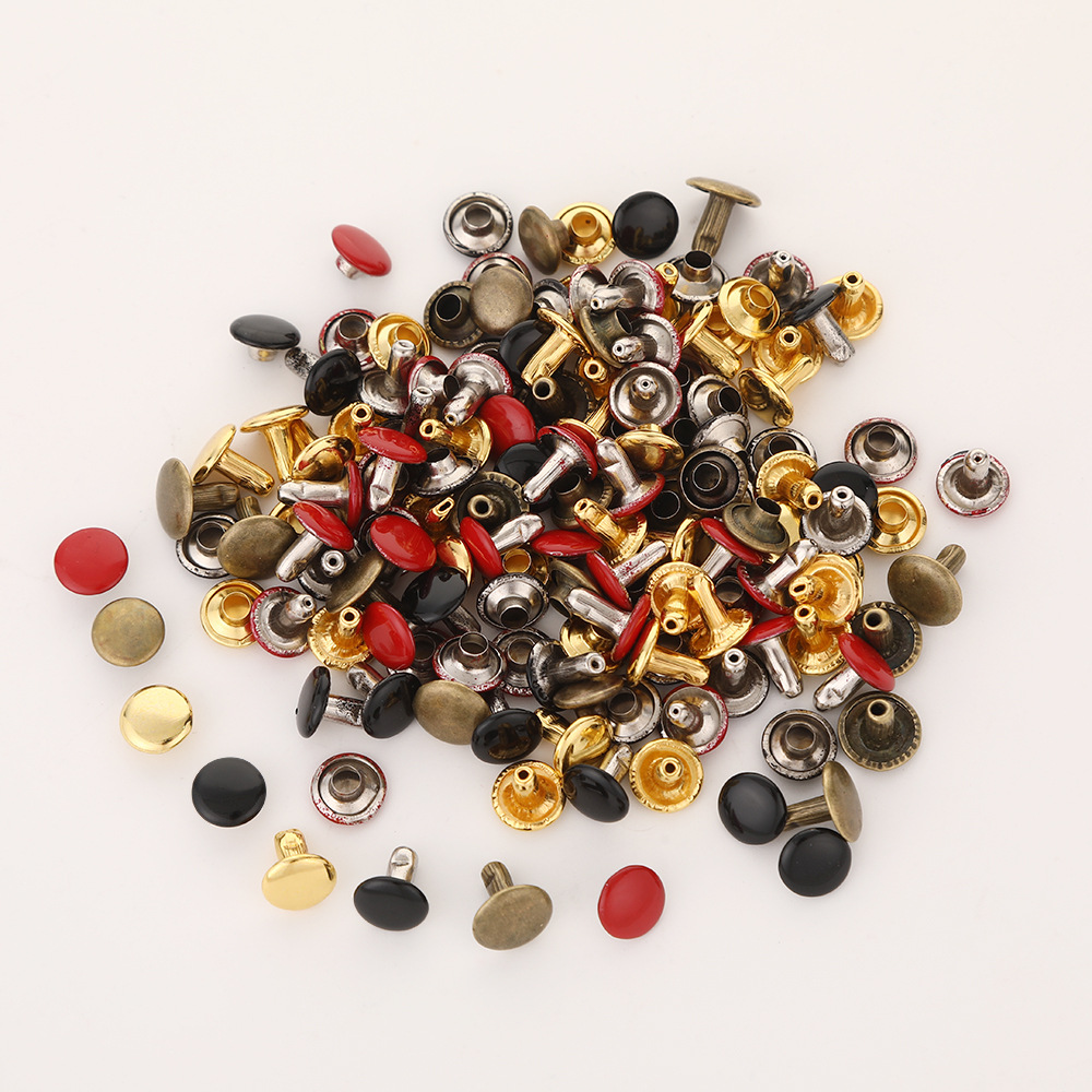 Оптовая продажа металлических двусторонних заклепок односторонние гвозди грибные двусторонние гвозди полные спецификации аксессуаров