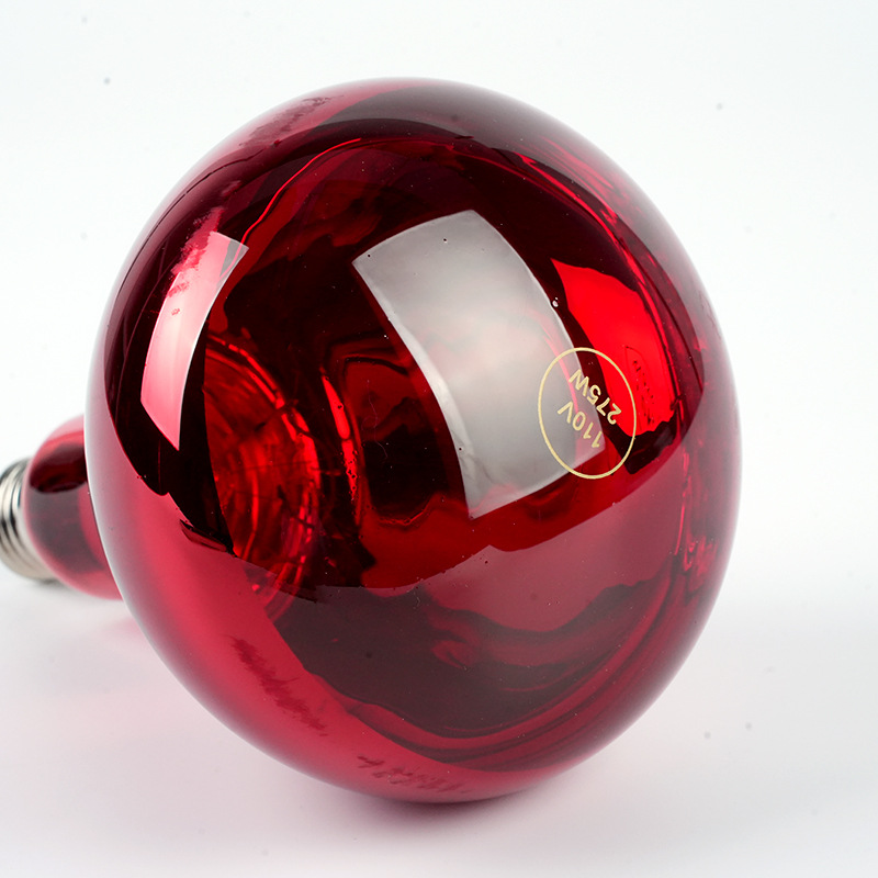 110V275W Infrared Light Bulb Skin Beauty Lamp Beauty and Body Care Heating Heating Lamp Beauty Salon High Power