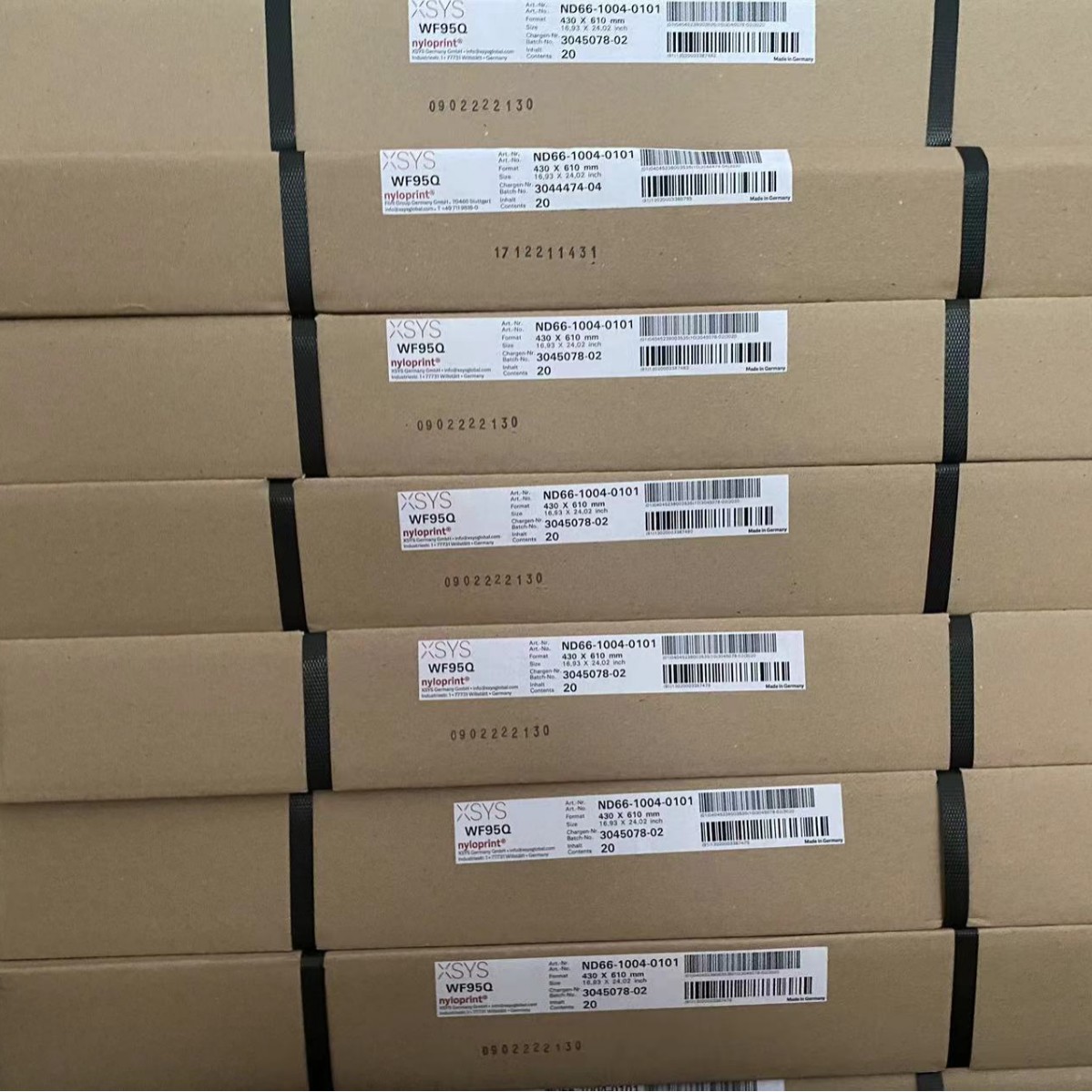 Xsys Anti-Uv Resin Version Wf-95Q. the Version Does Not Crack on the Spot and the Printing Is Delicate.