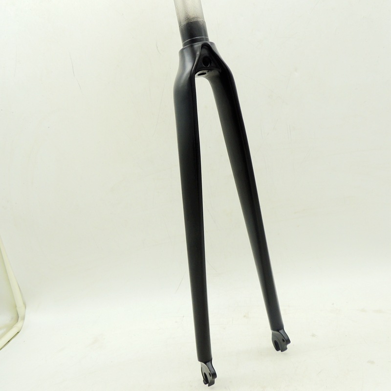 700C road bicycle carbon fiber front fork C brake clamp dead speed 28.6mm aluminum alloy straight tube hard fork