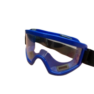 Factory Goggles Transparent Four-Bead Large Wind Goggles Windproof Sand Impact Riding Ski Goggles Labor Protection Protective Glasses