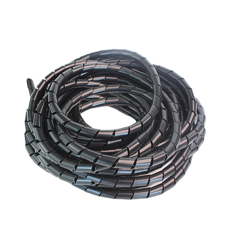 Anti-Static Winding Tube Anti-Static Winding Tube Fire Retardant V0 Level Pe Winding Tube Transparent Cable Management Tube Wholesale