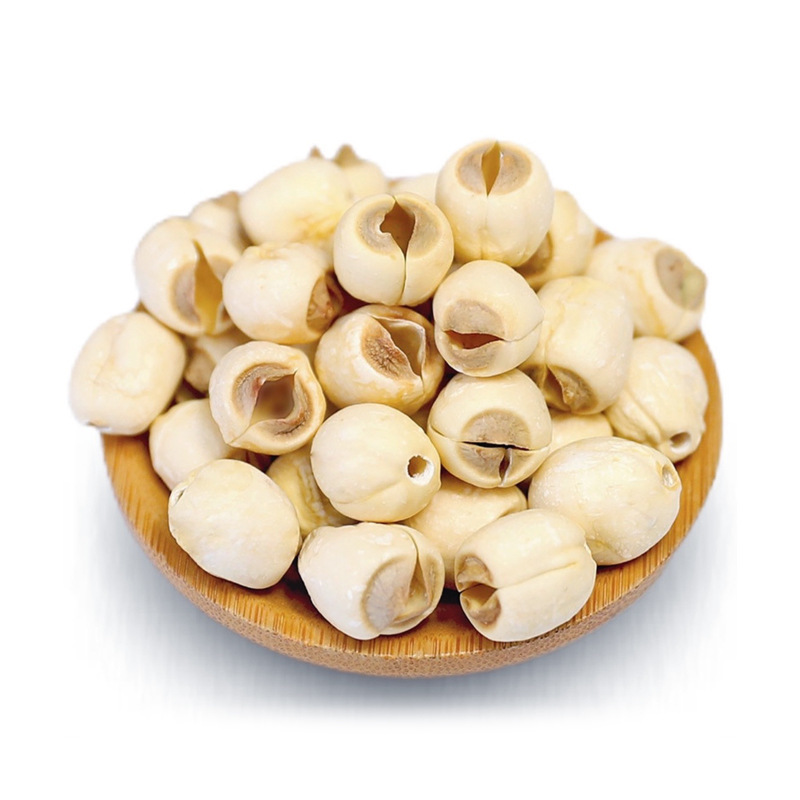 Xiangtan Coreless Lotus Seeds, Dried Lotus Seeds Without Core, Sulfur-Free Lotus Seeds with Core, Crispy Wholesale Specialty, Large Particles, New Stock