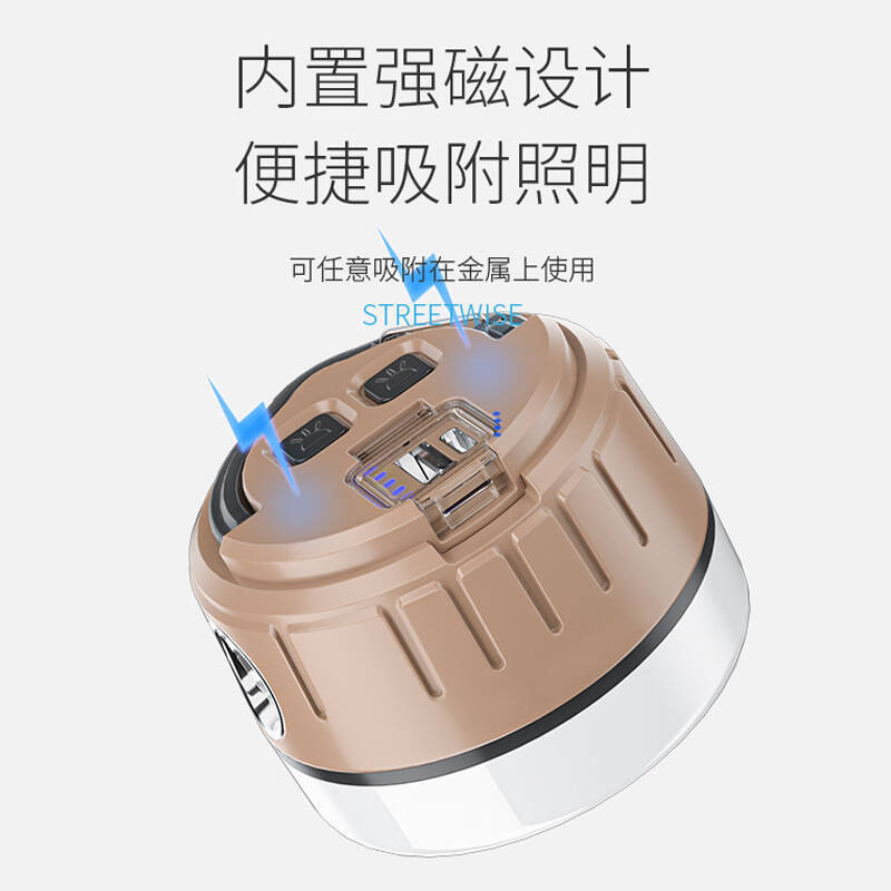 Outdoor Camping Ultra-Long Battery Life Outdoor Atmosphere Charging Camping Solar Camp Tent Lighting Hanging Lamp