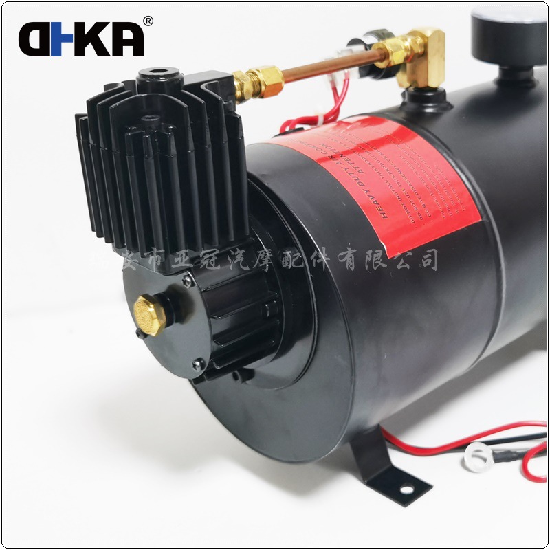 Dhka Asian Crown-As174A Spot Horn Modified Air Pump 12V 150Psi Blue 3L Air Compressor